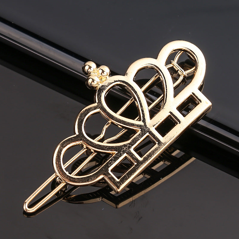 Wholesale Alloy Triangle Shaped Hair Clips